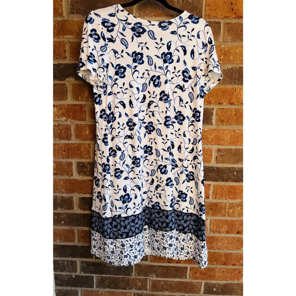 J. jill Short Sleeve XS Floral Dress